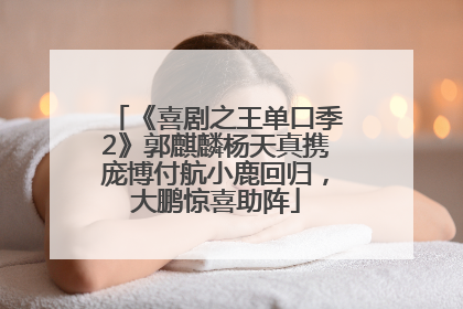 《喜剧之王单口季2》郭麒麟杨天真携庞博付航小鹿回归，大鹏惊喜助阵
