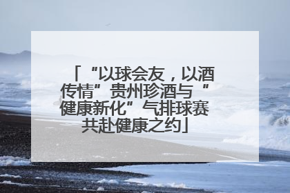 “以球会友，以酒传情”贵州珍酒与“健康新化”气排球赛共赴健康之约
