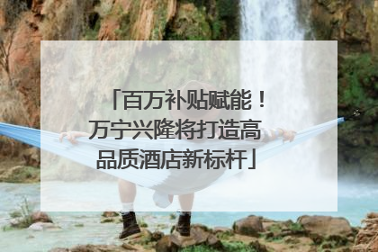 百万补贴赋能！万宁兴隆将打造高品质酒店新标杆