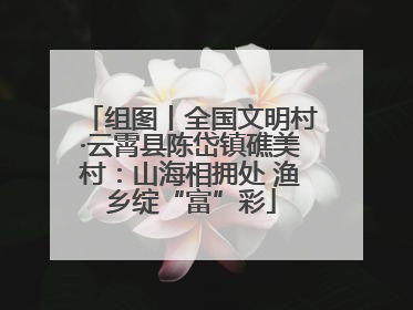 组图丨全国文明村·云霄县陈岱镇礁美村：山海相拥处 渔乡绽“富”彩