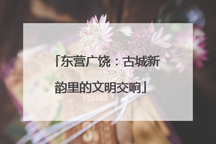 东营广饶：古城新韵里的文明交响