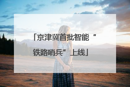 京津冀首批智能“铁路哨兵”上线