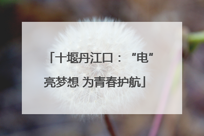 十堰丹江口：“电”亮梦想 为青春护航