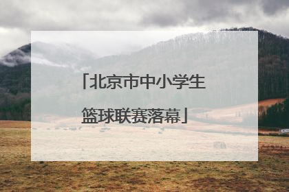 北京市中小学生篮球联赛落幕