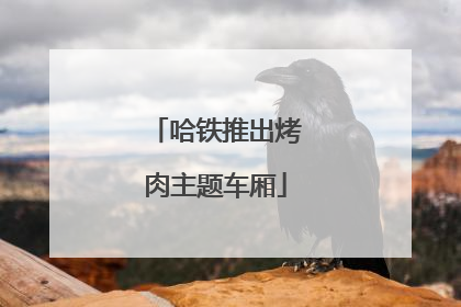 哈铁推出烤肉主题车厢