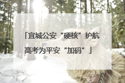 宜城公安“硬核”护航高考为平安“加码”