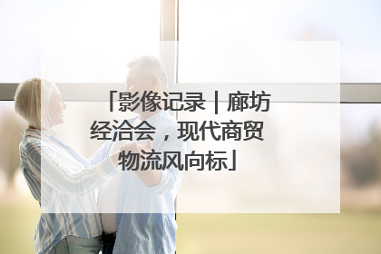 影像记录｜廊坊经洽会，现代商贸物流风向标