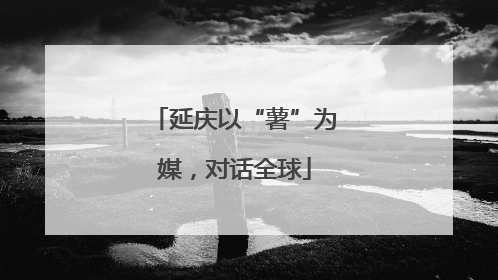 延庆以“薯”为媒，对话全球