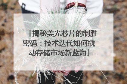 揭秘美光芯片的制胜密码：技术迭代如何撬动存储市场新蓝海