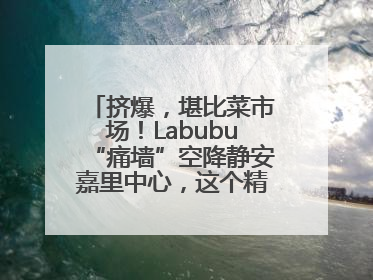 挤爆，堪比菜市场！Labubu“痛墙”空降静安嘉里中心，这个精灵还要“突袭”便利店？