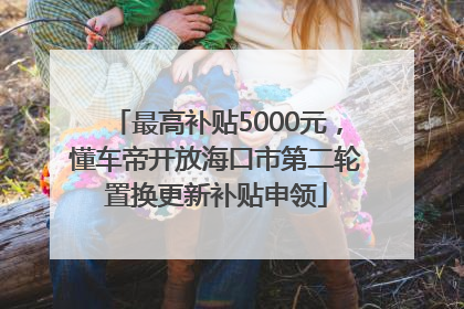 最高补贴5000元，懂车帝开放海口市第二轮置换更新补贴申领
