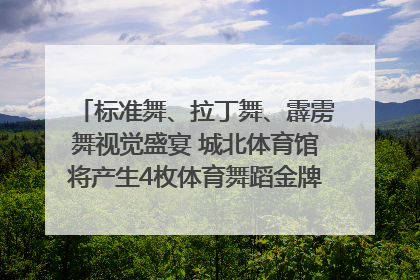 标准舞、拉丁舞、霹雳舞视觉盛宴 城北体育馆将产生4枚体育舞蹈金牌｜世运会探馆行