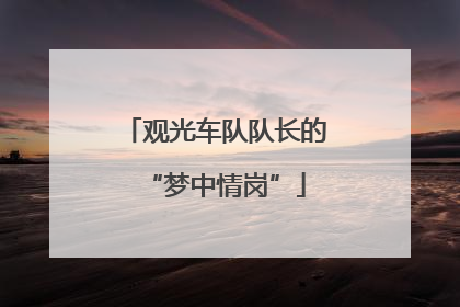 观光车队队长的“梦中情岗”