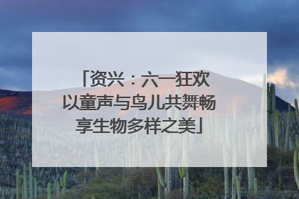 资兴：六一狂欢 以童声与鸟儿共舞畅享生物多样之美