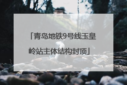 青岛地铁9号线玉皇岭站主体结构封顶