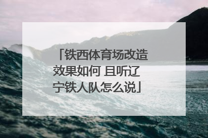 铁西体育场改造效果如何 且听辽宁铁人队怎么说