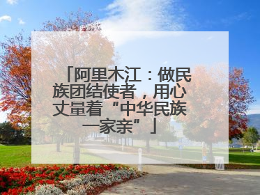阿里木江：做民族团结使者，用心丈量着“中华民族一家亲”
