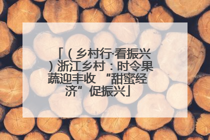 （乡村行·看振兴）浙江乡村：时令果蔬迎丰收 “甜蜜经济”促振兴
