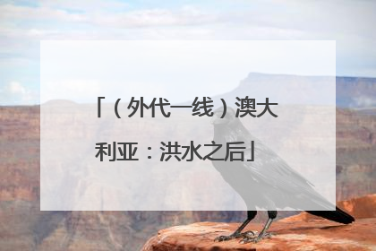 （外代一线）澳大利亚：洪水之后