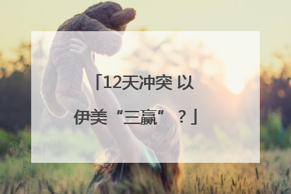 12天冲突 以伊美“三赢”？