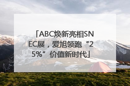ABC焕新亮相SNEC展，爱旭领跑“25%”价值新时代